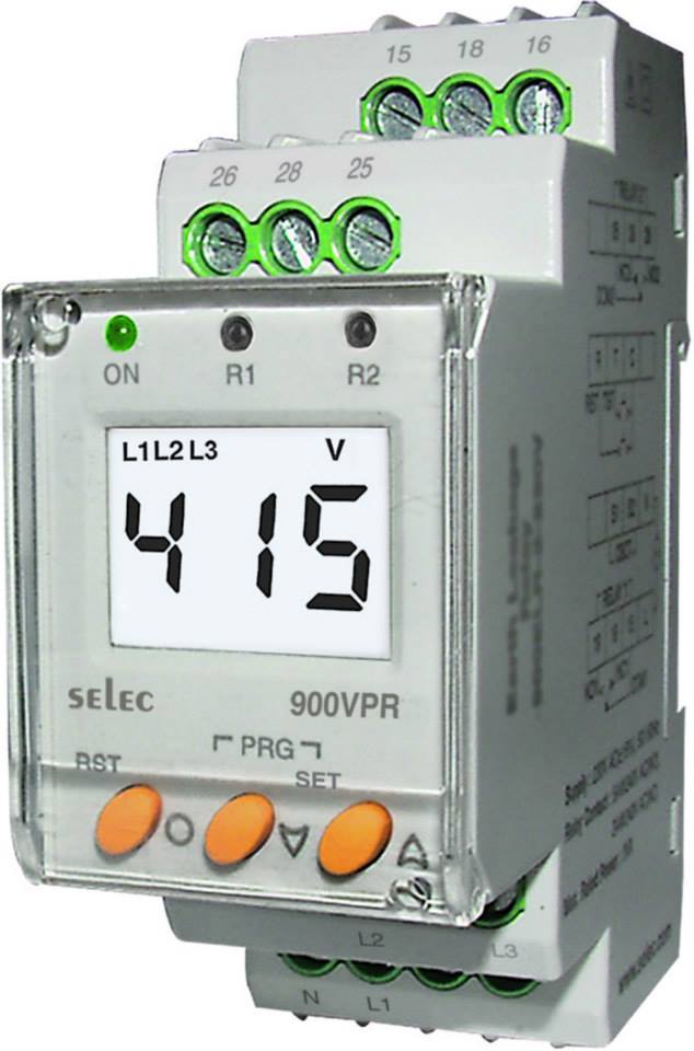 Rơ le bảo vệ điện áp tần số 900VPR